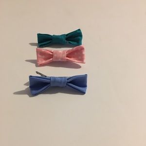 3 pack girl hair bows